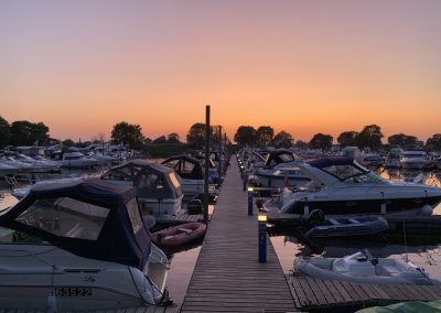 York Marina Sunset 1